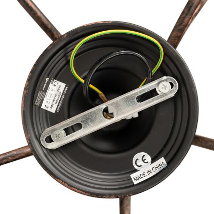Brilagi - plafoniera Tiffany a vetri colorati JUNGLE 6xE27/60W/230V Ø 60 cm