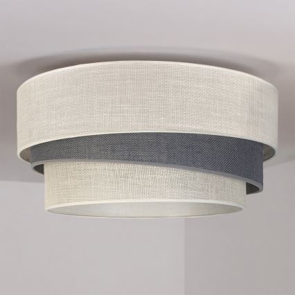 Brilagi - Plafoniera TRIO 1xE27/60W/230V Ø 40 cm crema/grigio