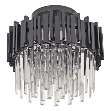 Brilagi - Plafoniera VERVE 4xE14/40W/230V diam. 40 cm nero