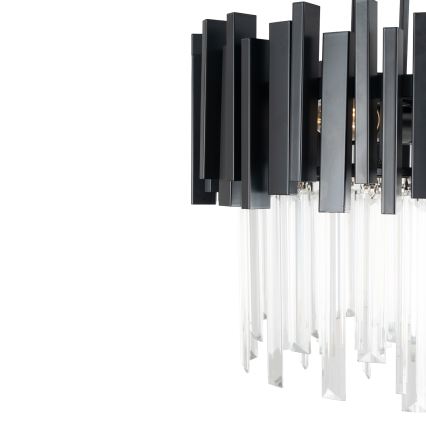 BRILAGI - Plafoniera VERVE 4xE14/40W/230V diam. 40 cm nero
