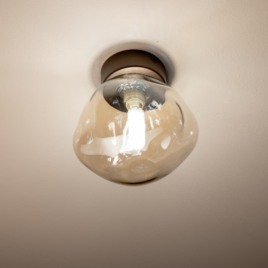 BRILAGI - Plafoniera VULCANO 1xG9/8W/230V bronzo/beige fumé