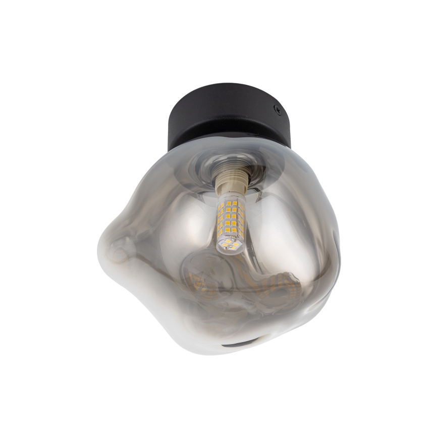 Brilagi - Plafoniera VULCANO 1xG9/8W/230V nero/nero fumé