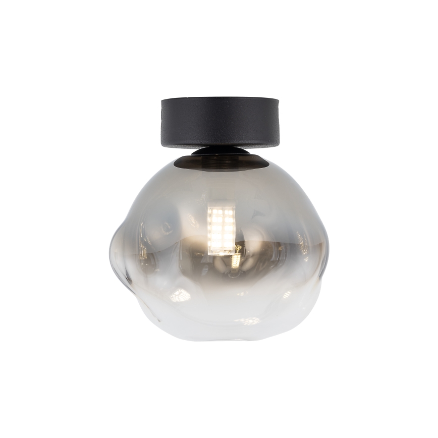 Brilagi - Plafoniera VULCANO 1xG9/8W/230V nero/nero fumé