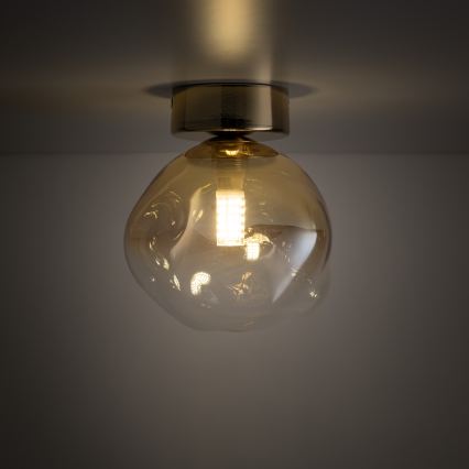 Brilagi - Plafoniera VULCANO 1xG9/8W/230V oro/beige fumé