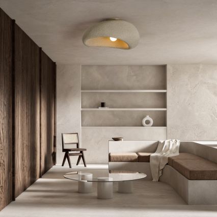BRILAGI - Plafoniera WABI SABI 1xE27/60W/230V Ø 40 cm beige
