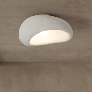 BRILAGI - Plafoniera WABI SABI 1xE27/60W/230V Ø 40 cm bianca