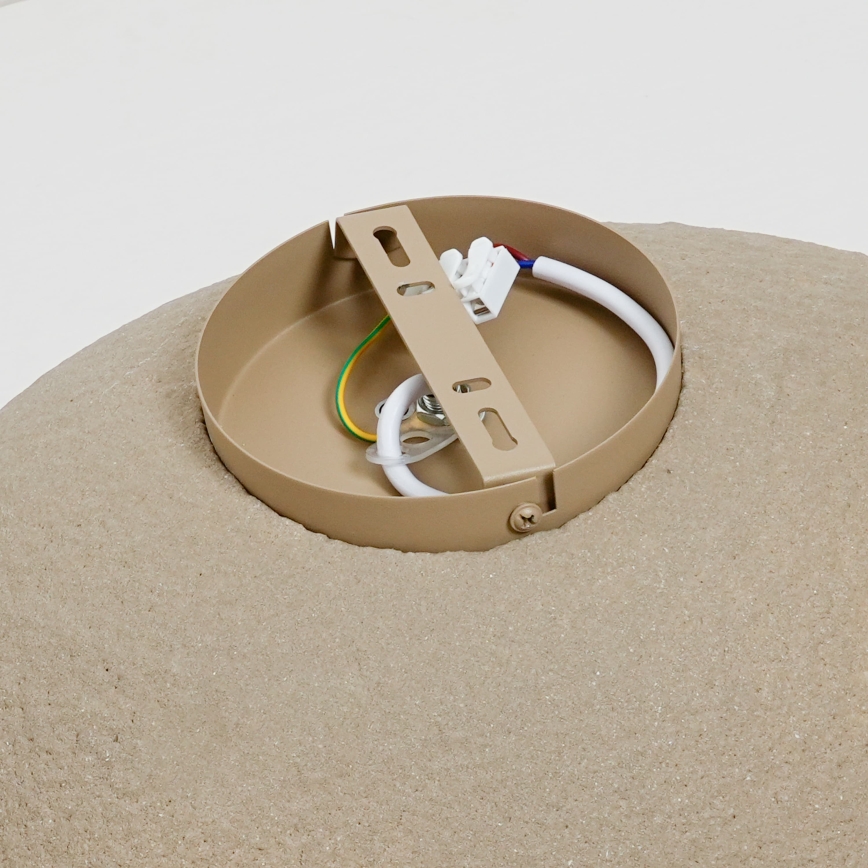 BRILAGI - Plafoniera WABI SABI 1xE27/60W/230V Ø 50 cm beige