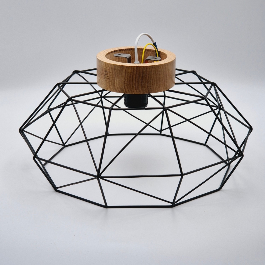 Brilagi - Lampada da soffitto WOODY BASKET 1xE27/60W/230V Ø 40 cm rovere