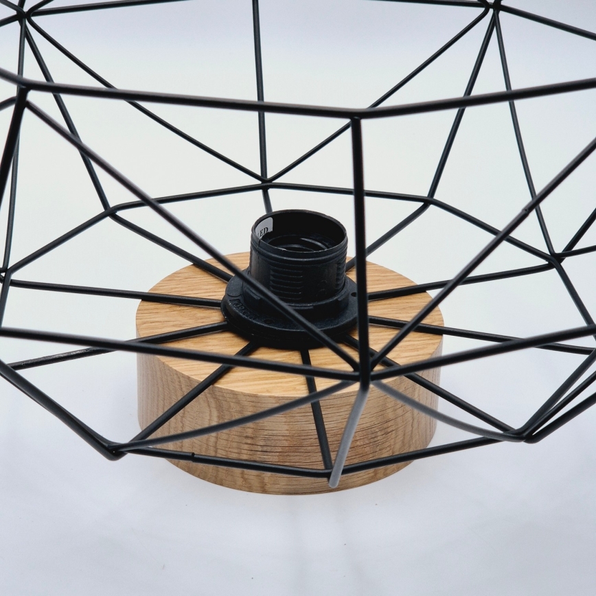 Brilagi - Lampada da soffitto WOODY BASKET 1xE27/60W/230V Ø 40 cm rovere