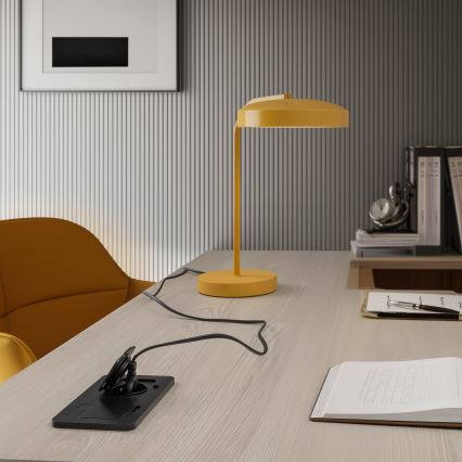 Brilagi - Presa doppia da incasso per pavimento da esterno IP55, nera, rettangolare