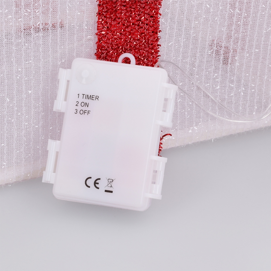 Brilagi - Set da 3 decorazioni natalizie LED per esterni LED/2,6W/3xAA IP44 idee regalo