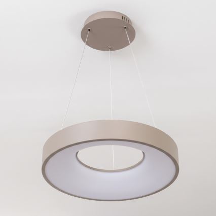 BRILAGI - LED lampadario dimmerabile a cavo FALCON II LED/67W/230V 3000-6500K Ø 40 cm beige + telecomando