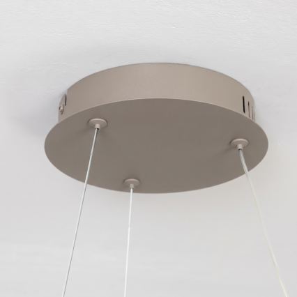 BRILAGI - LED lampadario dimmerabile a cavo FALCON II LED/67W/230V 3000-6500K Ø 40 cm beige + telecomando