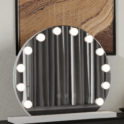 Brilagi - Specchio cosmetico LED dimmerabile HOLLYWOOD LED/12W/230V 3000/4000/6500K