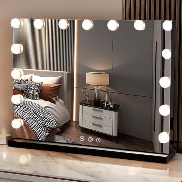 Brilagi - Specchio cosmetico LED dimmerabile HOLLYWOOD LED/15W/230V 3000/4000/6500K