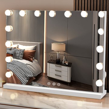 Brilagi - Specchio cosmetico LED dimmerabile HOLLYWOOD LED/15W/230V 3000/4000/6500K
