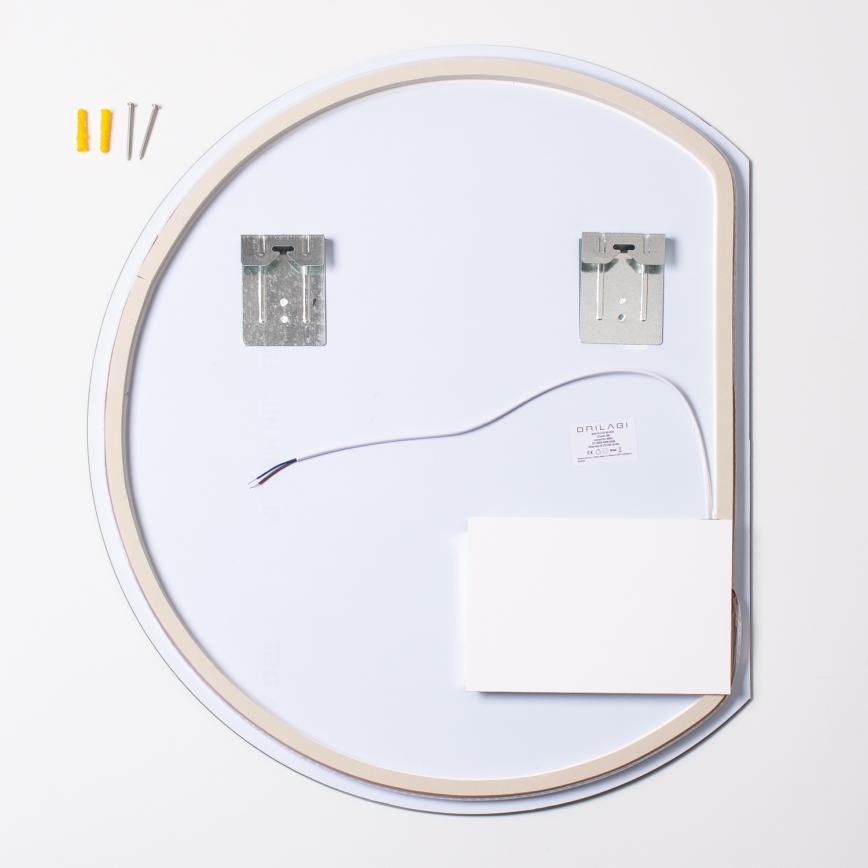Brilagi - Specchio da bagno MEZZO LED/18W/230V 60x50 cm IP44 CRI 90 dimmerabile + CCT