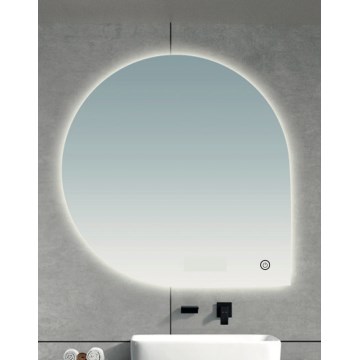 Brilagi - Specchio da bagno a LED RICADI LED/19W/230V 60x60 cm IP44 CRI 90 dimmerabile + CCT (temperatura colore regolabile)