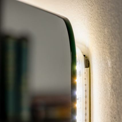 Brilagi - Specchio da bagno LED COMO LED/28W/230V 60x80 cm IP44 CRI 90 dimmerabile + CCT