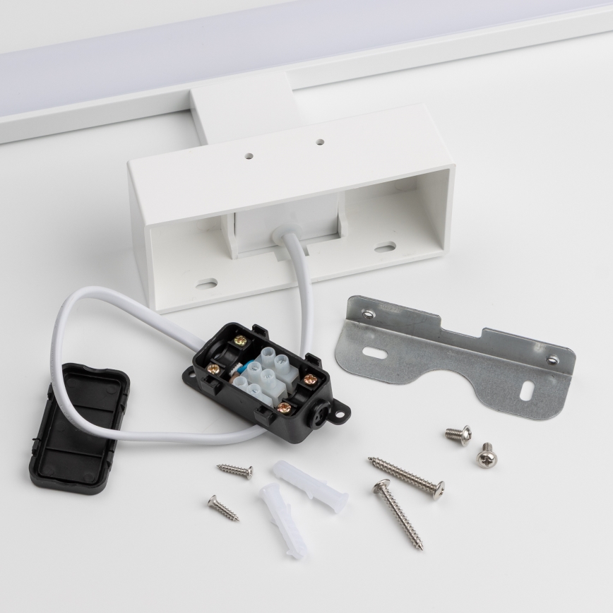 Brilagi - VESTRA Specchio da bagno con luce LED 3 in 1, 15 W, 230 V, 80 cm, IP44, bianco