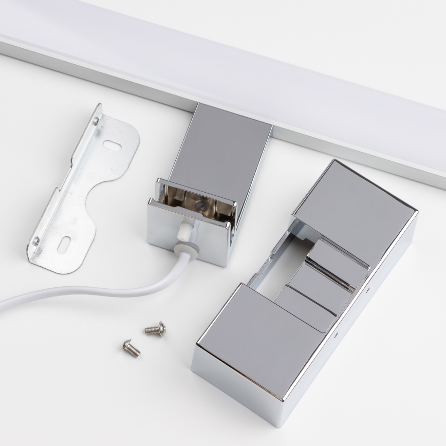 Brilagi - VESTRA Specchio da bagno LED 3 in 1 LED/15W/230V 80 cm IP44 Cromo lucido