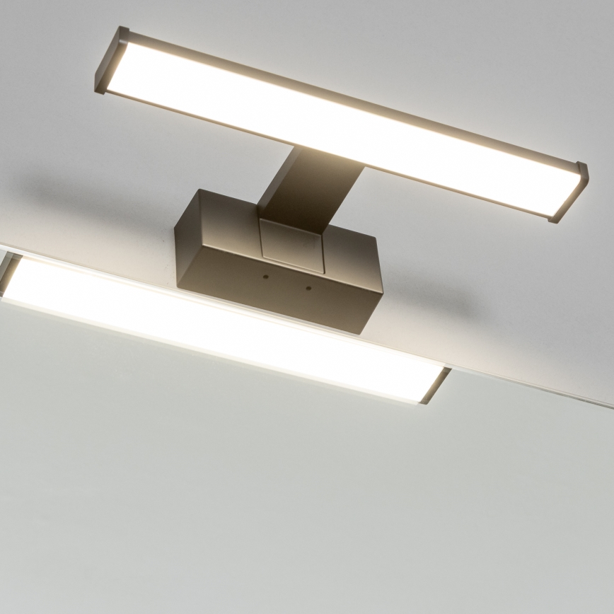 Brilagi - Specchio da bagno con luce LED 3 in 1 VESTRA LED/6W/230V 30 cm IP44 nero