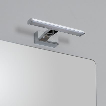 Brilagi - Specchio da bagno con luce LED 3 in 1 VESTRA LED/6W/230V 30 cm IP44 cromo lucido