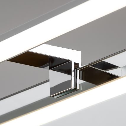 Brilagi - Specchio da bagno con luce LED 3 in 1 VESTRA LED/6W/230V 30 cm IP44 cromo lucido