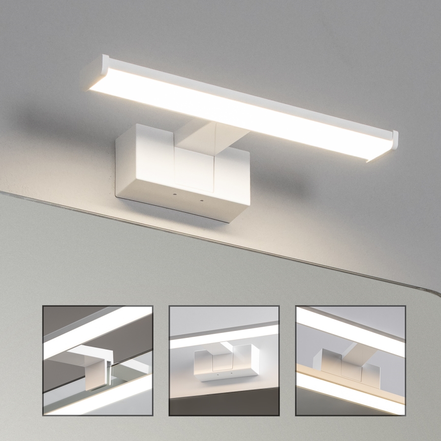 Brilagi - Specchio da bagno LED 3 in 1 VESTRA LED/6W/230V 30 cm IP44 bianco