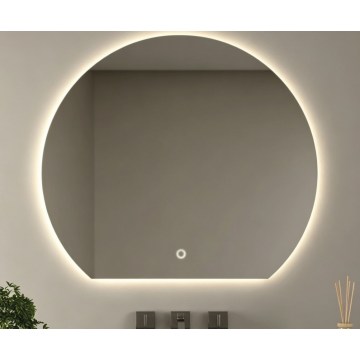 BRILAGI - Specchio da bagno LED ARCO LED/18W/230V 60x50 cm IP44 CRI 90 dimmerabile + CCT