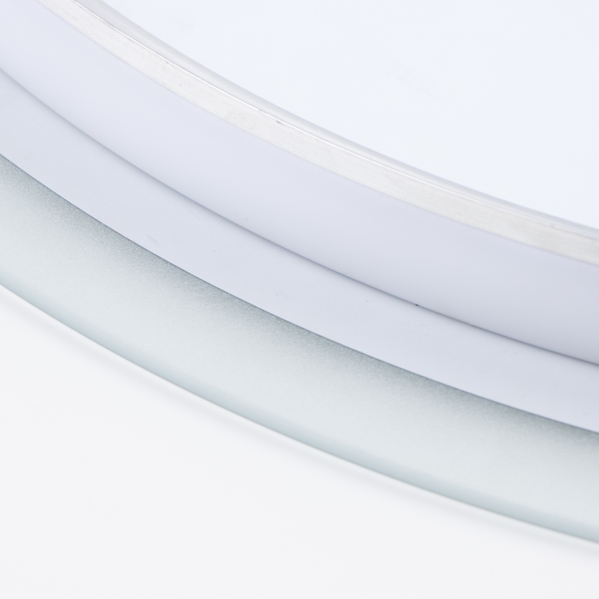 Brilagi - Specchio da bagno LED BERNATE LED/19W/230V Ø 60 cm argento IP44 CRI 90 dimmerabile + CCT