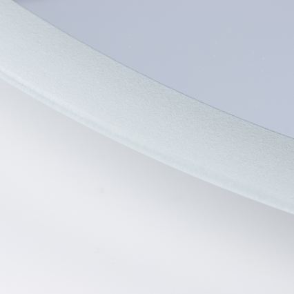 Brilagi - Specchio da bagno LED BERNATE LED/19W/230V Ø 60 cm argento IP44 CRI 90 dimmerabile + CCT