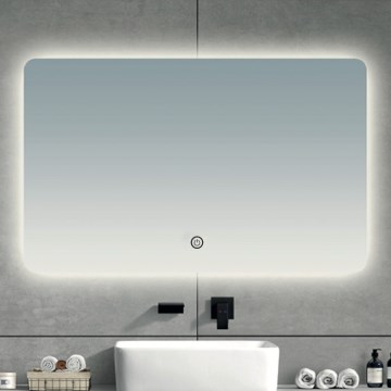 Brilagi - Specchio da bagno LED COMO LED/20W/230V 40x60 cm IP44 CRI 90 dimmerabile + CCT