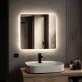 BRILAGI - Specchio da bagno LED COMO LED/24W/230V 60x60 cm IP44 CRI 90 dimmerabile + CCT