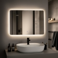 Brilagi - Specchio da bagno LED COMO LED/28W/230V 60x80 cm IP44 CRI 90 dimmerabile + CCT