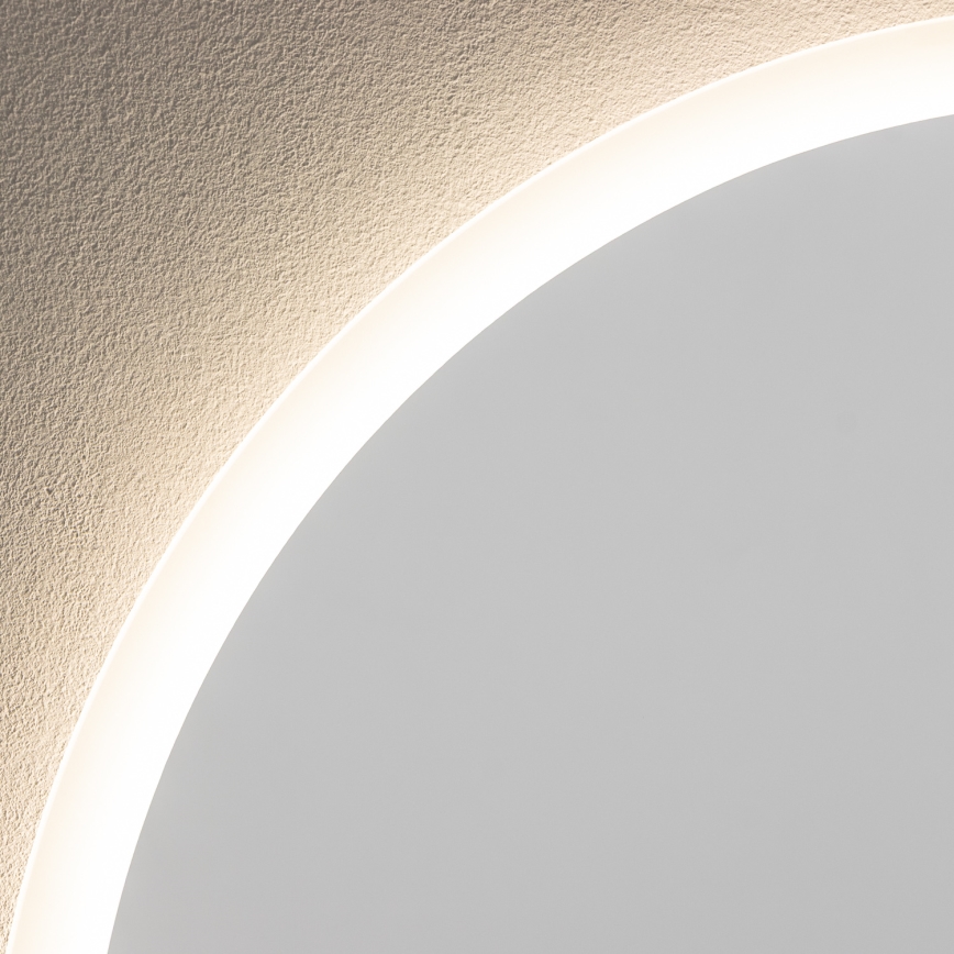 Brilagi - Specchio da bagno a LED CUNEO LED/19W/230V Ø 60 cm IP44 CRI 90 dimmerabile + CCT