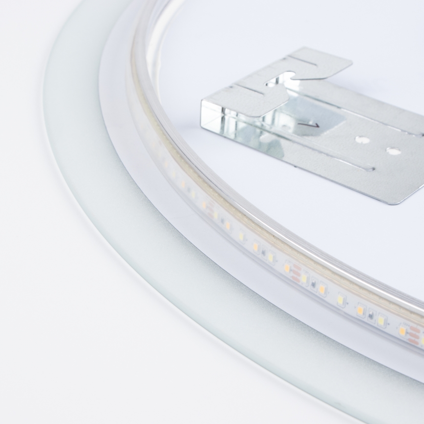 Brilagi - Specchio da bagno a LED CUNEO LED/19W/230V Ø 60 cm IP44 CRI 90 dimmerabile + CCT