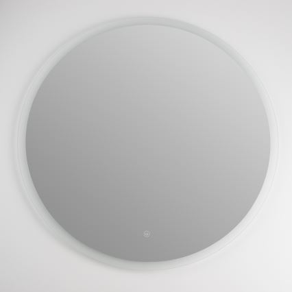 Brilagi - Specchio da bagno LED CUNEO LED/25W/230V Ø 80 cm IP44 CRI 90 dimmerabile + CCT