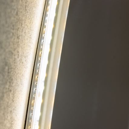 Brilagi - Specchio da bagno LED CUNEO LED/25W/230V Ø 80 cm IP44 CRI 90 dimmerabile + CCT