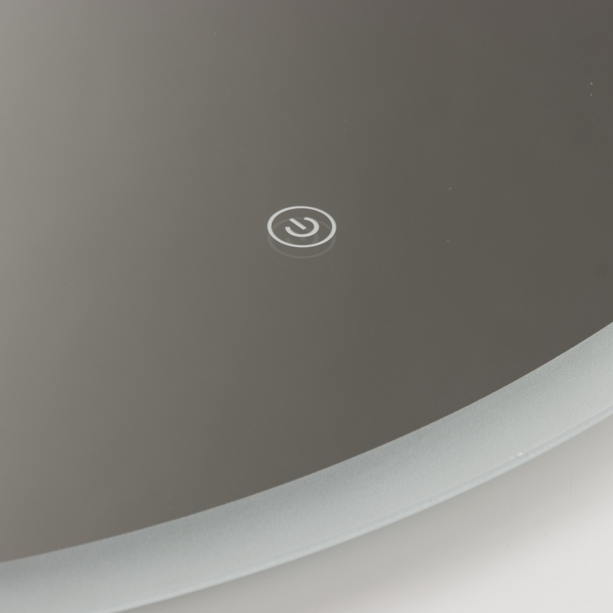 Brilagi - Specchio da bagno LED CUNEO LED/25W/230V Ø 80 cm IP44 CRI 90 dimmerabile + CCT