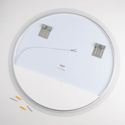 Brilagi - Specchio da bagno LED CUNEO LED/25W/230V Ø 80 cm IP44 CRI 90 dimmerabile + CCT