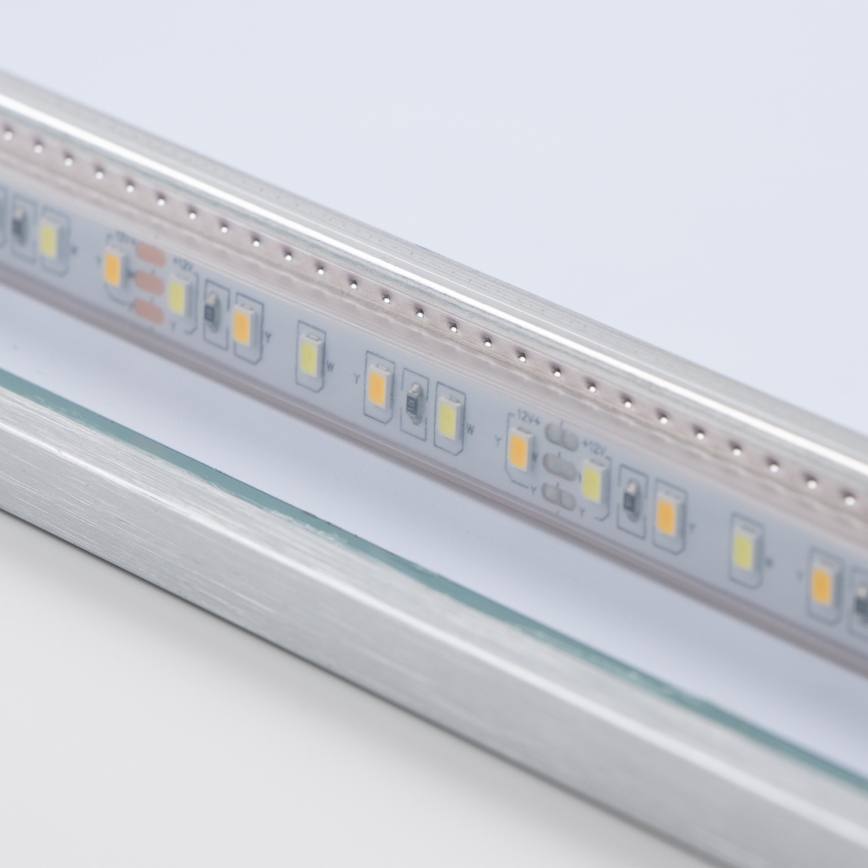 Brilagi - Specchio da bagno LED DESIO LED/28W/230V 60x80 cm argento IP44 CRI 90 dimmerabile + CCT