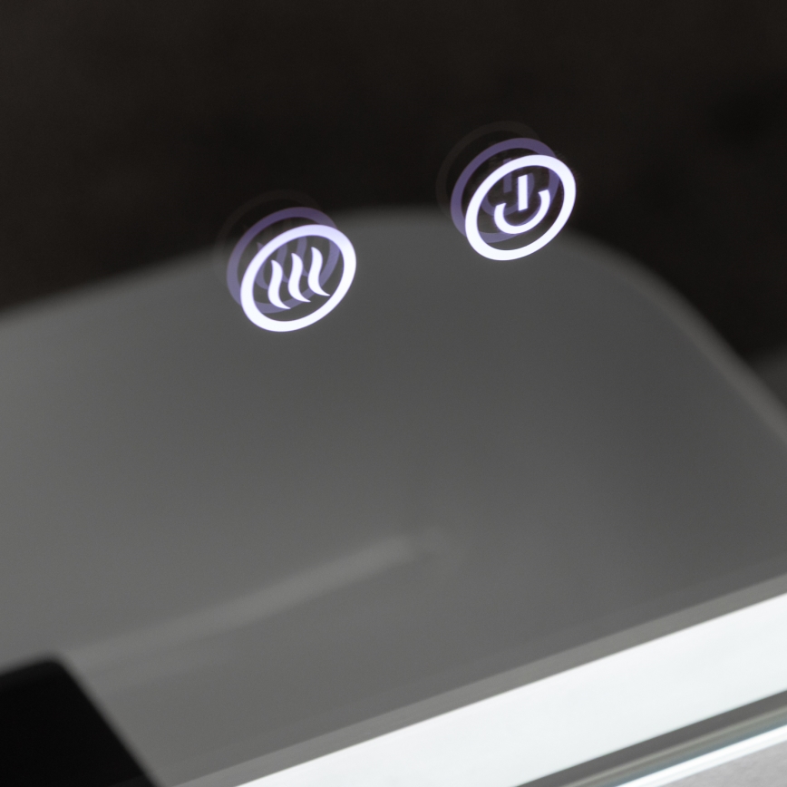 Brilagi - Specchio riscaldato per bagno LED BELLA LED/16W/230V 60x60 cm IP44 CRI 90 dimmerabile + CCT