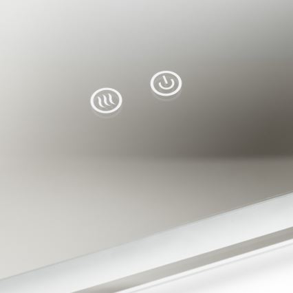 Brilagi - Specchio riscaldato per bagno LED BELLA LED/16W/230V 60x60 cm IP44 CRI 90 dimmerabile + CCT