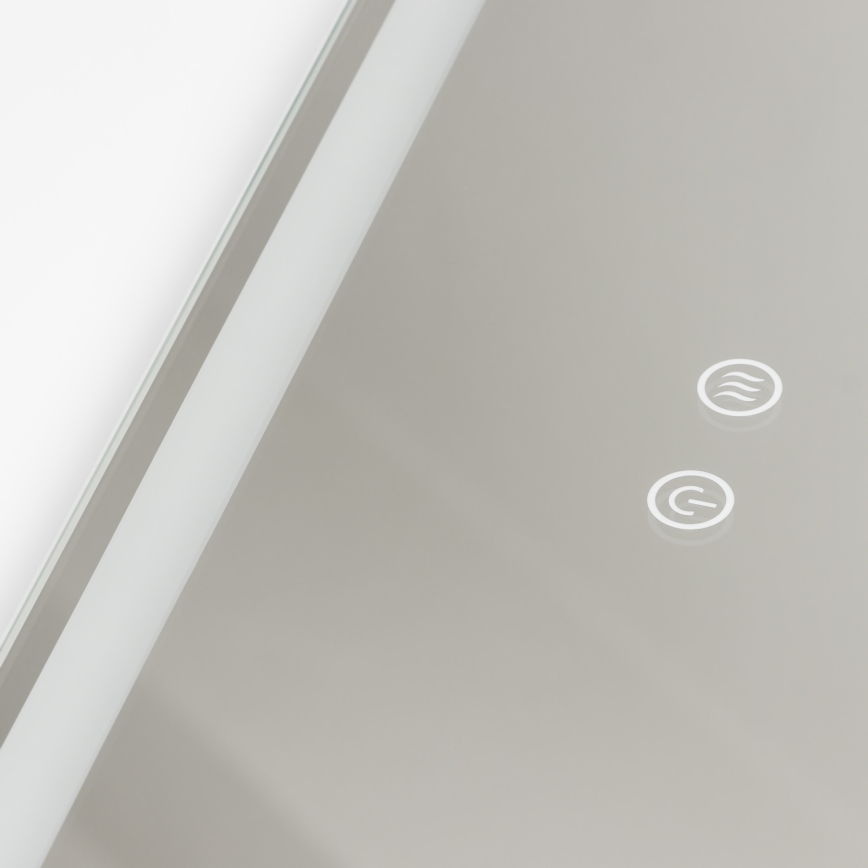 Brilagi - Specchio da bagno riscaldato BELLA LED/19W/230V 60x90 cm IP44 CRI 90 dimmerabile + CCT