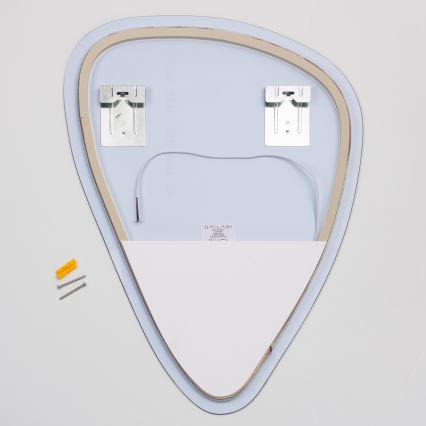 Brilagi - Specchio da bagno LED GOCCIA LED/19W/230V 67x50 cm IP44 CRI 90 dimmerabile + CCT