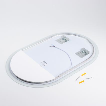 Brilagi - Specchio da bagno LED LECCO LED/25W/230V 50x80 cm IP44 CRI 90 dimmerabile + CCT