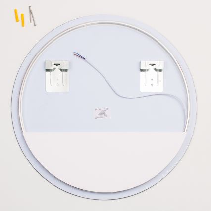 Brilagi - Specchio da bagno LED LUNA LED/19W/230V diam. 60 cm IP44 CRI 90 dimmerabile + CCT