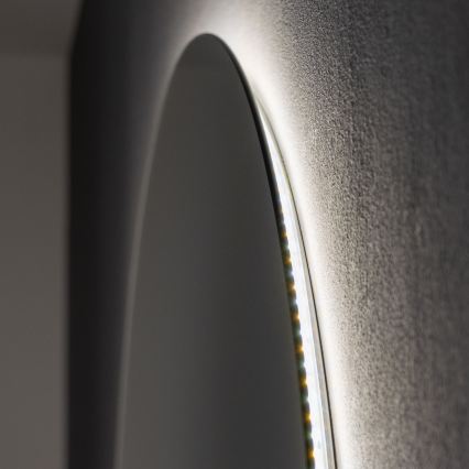 Brilagi - Specchio da bagno LED LUNA LED/26W/230V Ø 80 cm IP44 CRI 90 dimmerabile + CCT