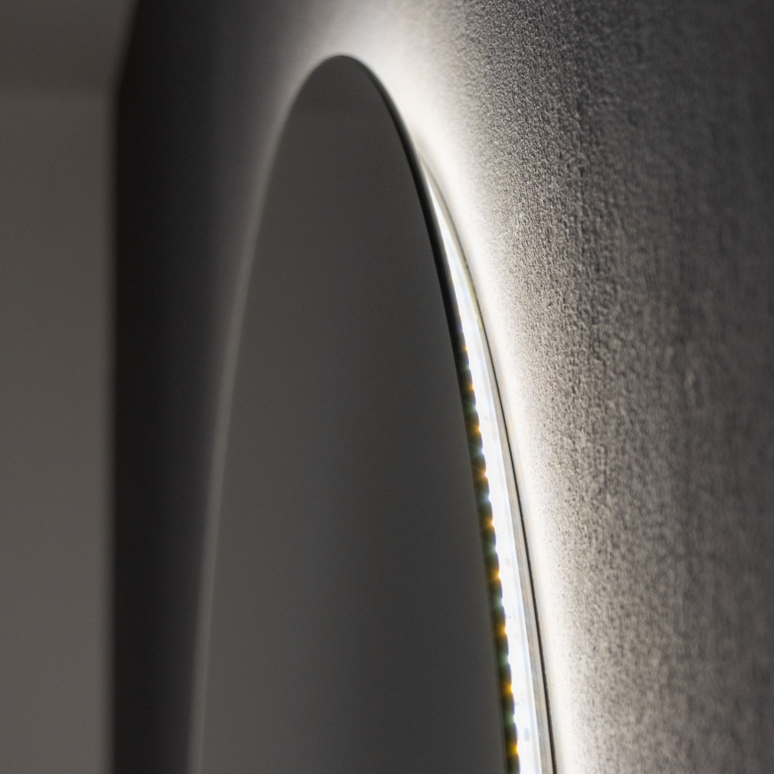 Brilagi - Specchio da bagno LED LUNA LED/26W/230V Ø 80 cm IP44 CRI 90 dimmerabile + CCT